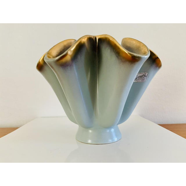 Mid-Century Modern French Ceramic Vase by B. Letalle for Saint-Clément, 1950s For Sale - Image 12 of 18
