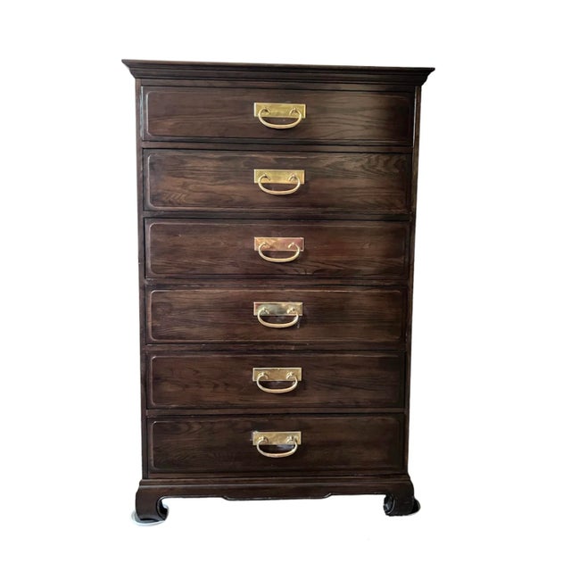 Davis Cabinet Company 1980s Davis Cabinet Furniture Co. Bedroom Furniture Set Solid Wood - Set of 3 For Sale - Image 4 of 10