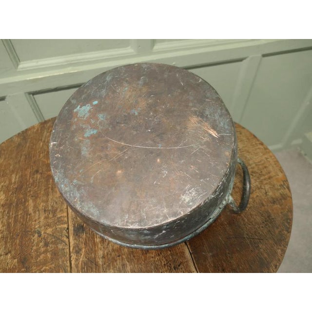 19th Century Copper Preserving Pan For Sale - Image 4 of 8