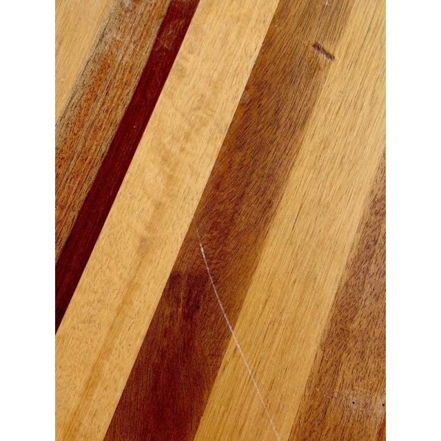 Vintage Butcher Block Top Side Table For Sale - Image 13 of 13