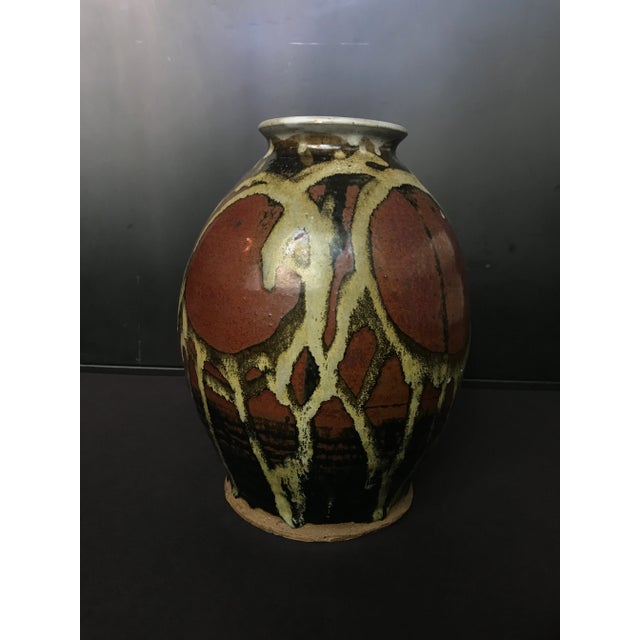 1980s Italian Ceramic Vase For Sale In San Francisco - Image 6 of 10