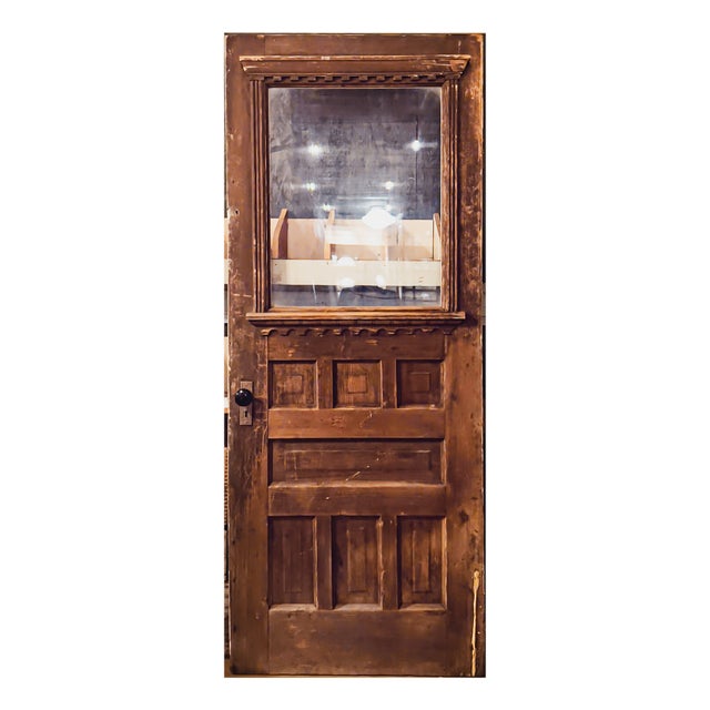 Early 20th Century Wooden Door For Sale