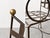 Mario Papperzini Mid 20th Century Set of Six Mario Papperzini Style Iron Bronze Dining Chairs For Sale - Image 4 of 4