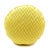 Contemporary Outdoors and Indoors Contemporary Pastel Yellow Cylinder Pillows, by Arlene Angard, Set of 2 For Sale - Image 3 of 10