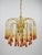 Chandelier by P. Venini, 1960s, in Very Good conditions. Designed 1960 to 1969 This piece is attributed to the mentioned...