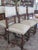 Antique French Dining Chairs in Walnut, Set of 6 For Sale - Image 10 of 13