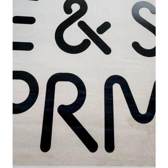Kho Liang Ie, Affiche Met Ontwerp Voor Een Lettertype, Begin Jaren 1970, Exhibition Poster, Printed in Netherlands For Sale - Image 9 of 13