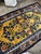 1950s Vintage 1950s Chinese Art Deco Silk Rug, Golden Yellow Field, 4'2" X 7'1" (128cm X 216cm) For Sale - Image 5 of 7