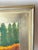 Vibrant, warm acrylic landscape painting on canvas, depicting a flowing river at the base of majestic mountains and pines....