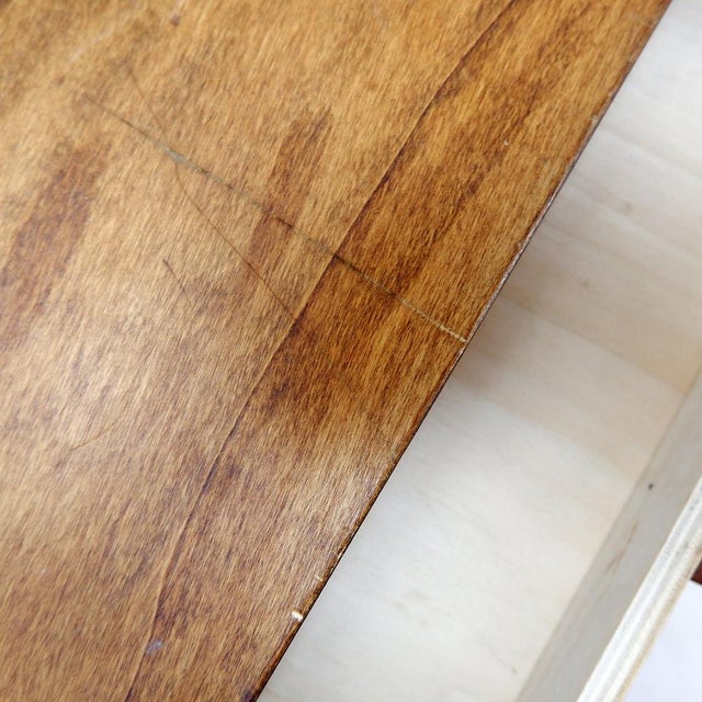 Brown Vintage Handmade 22 Drawer Wooden Flat File Cabinet, 2000s For Sale - Image 8 of 15