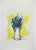 Flowers is a modern artwork realized by Arturo Pagano in the 1980s. Watercolor drawings. Good conditions. This piece is...