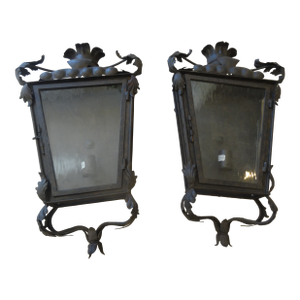 Vintage Outdoor Sconces From Dennis & Leen - Attributed