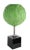 Green Mod Style Spaghetti Shade Table Lamp C 1950/1970's For Sale - Image 8 of 13