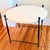 Hickory Chair Ionia Side Table With Round Stone Top For Sale - Image 9 of 11