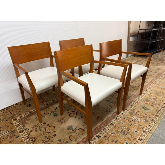 Mid 20th Century Mid Century Modern Dining Room Chairs, Set of Four For Sale - Image 5 of 12