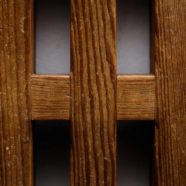 Brown Rationalist Wooden Wall Decoration, 1960s For Sale - Image 8 of 10