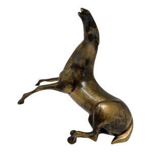 Loet Vanderveen Bronze Reclining Horse Sculpture Signed Numbered Limited Edition