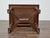 Italian Walnut Table with Star Inlay and Turned Legs, 19th Century For Sale - Image 4 of 12