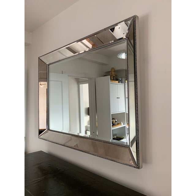 Restoration Hardware Beaded Mirror Chairish