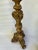 Traditional Late 19th Century Italian Carved Wooden Gilt Gold Torchiere Floor Candle Stick For Sale - Image 3 of 12