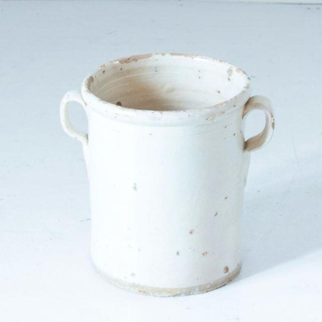 Antique Handmade Ceramic Vases, 1900, Set of 3 For Sale - Image 4 of 13