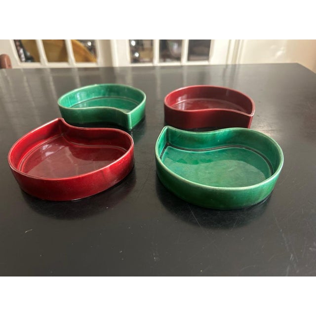 Ceramic Pockets from Val Dor Gien, Set of 4 For Sale - Image 9 of 10