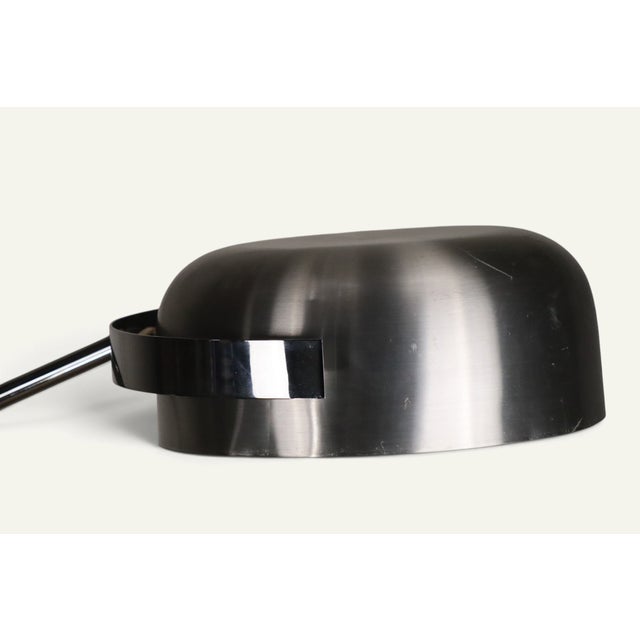 Vintage Arc Floor Lamp with Chromed Metal Arm, 1970 For Sale - Image 11 of 18