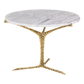 Alentejo Medium Coffee Table with Carrara Marble Top from Insidherland For Sale
