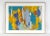 Huge 1950s Signed Modern Painting Framed For Sale - Image 4 of 4