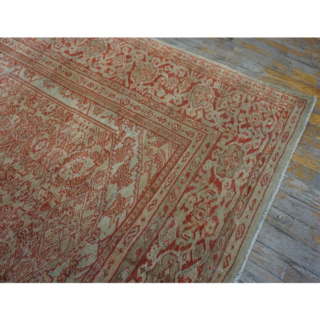 Charming Soft Color on a Allover-Medallion Design Antique Persian Sultanabad Rug For Sale - Image 11 of 11