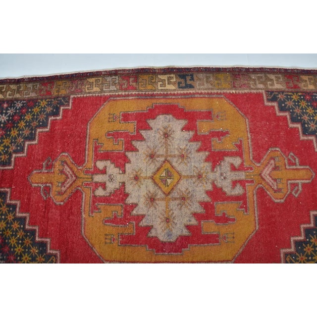Bohemian Handknotted Floral Rug For Sale - Image 10 of 10