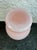 Mid-Century Modern Vintage Empoli Glass Vase Pink White Case Long Neck Genie Bottle Decanter 18” For Sale - Image 3 of 4