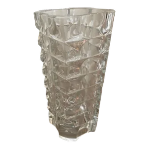 Mid 20th Century Clear Glass Vase France