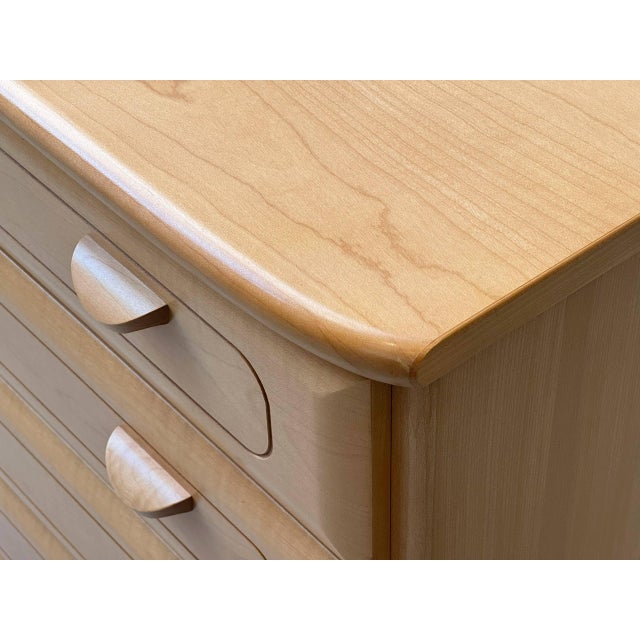 Chest of Drawers in Cherry Wood, 1990s For Sale - Image 12 of 16