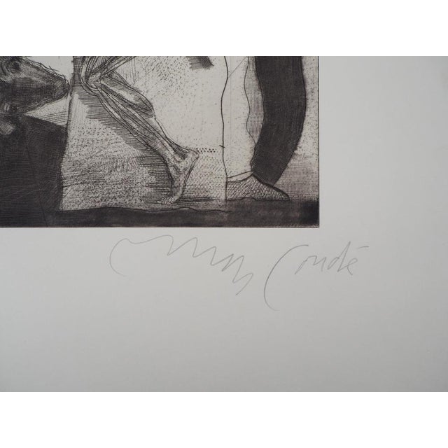 Miguel Condé, Spanish Allegory, Original Engraving For Sale - Image 4 of 9