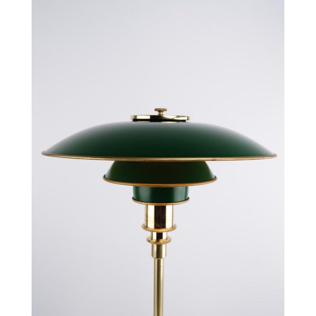 Metal Model Ph 3/2 Anniversary Edition Table Lamp in Brass by Poul Henningsen for Louis Poulsen, 1996 For Sale - Image 7 of 9
