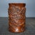 Mid 20th Century Vintage Chinese Boxwood Carved "Eight Horses" Brush Pot - 333g For Sale - Image 5 of 9