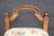 Introduce timeless European elegance into your home with this exquisite Italian Biedermeier style hand-carved walnut bench...