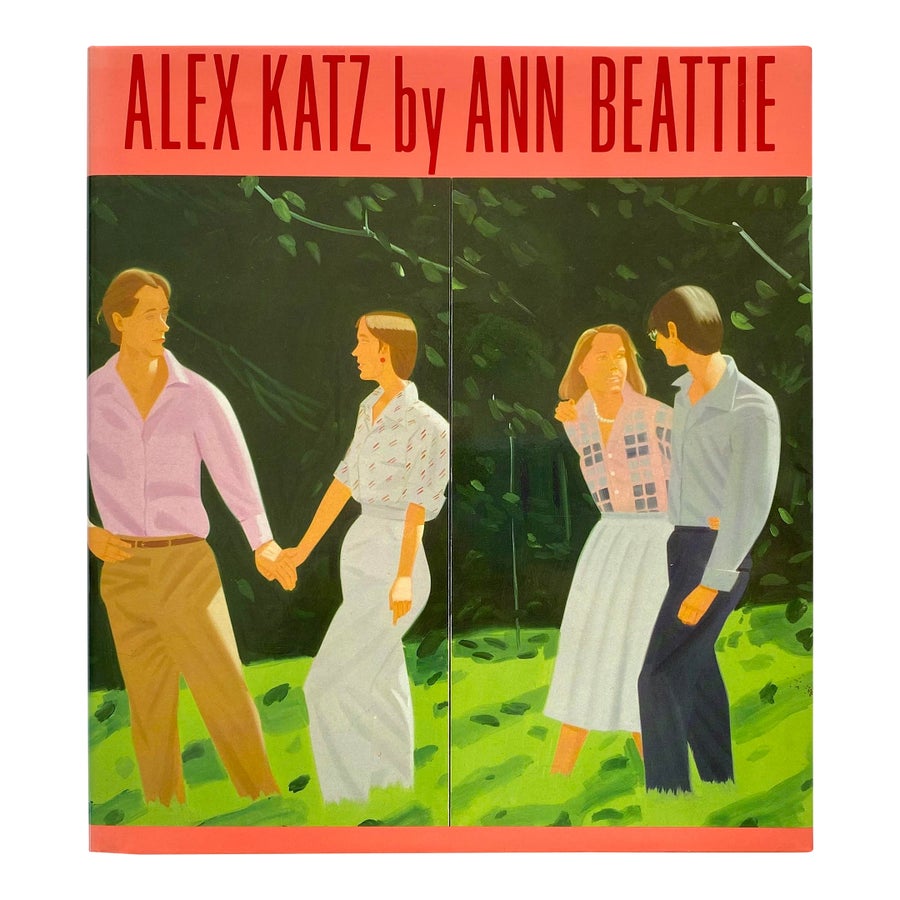 Alex Katz Vintage 1987 First Edition Lithograph Print Hardcover