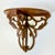 1960s Vintage Americana Boho Chic Folk Art Fret Work Pine Wall Bracket Shelf For Sale - Image 15 of 15