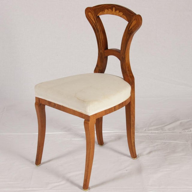 Antique Biedermeier Chairs, Vienna, Austria, 1820s-1830s, Set of 6 For Sale - Image 17 of 18