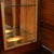 Brown Italian Cabinet in Refined Veneer and Glass, 1950s For Sale - Image 8 of 11
