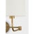 Modern Barbara Barry for Visual Comfort Signature Go Lightly Swing Arm Wall Light in Soft Brass with Linen Shade For Sale - Image 3 of 9