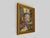 Oil on cardboard, market scene, 47.5 x 37 cm (18.70 x 14.56 in). Signed Beautiful oil on cardboard depicting a market...