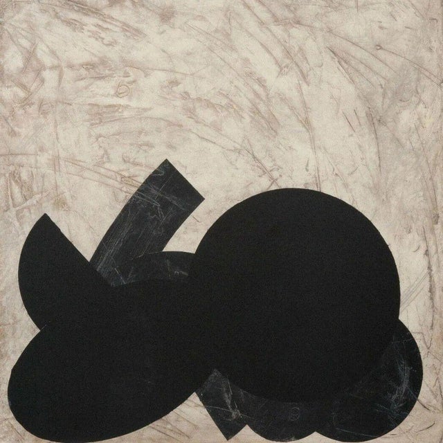 Guy Dill " Untitled" Post Modern Lithograph Print Limited 1 of 250 Signed For Sale - Image 4 of 5