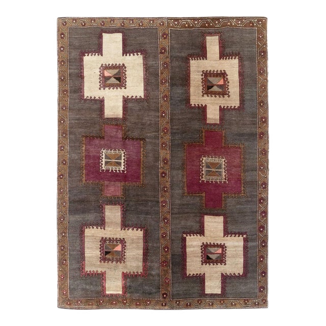Galerie Shabab Collection Mid-20th Century Turkish Anatolian Tribal Carpet For Sale