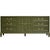 Mid Century Traditional Dresser Sideboard by Union National Jamestown Ny in Green - Newly Painted For Sale - Image 14 of 14