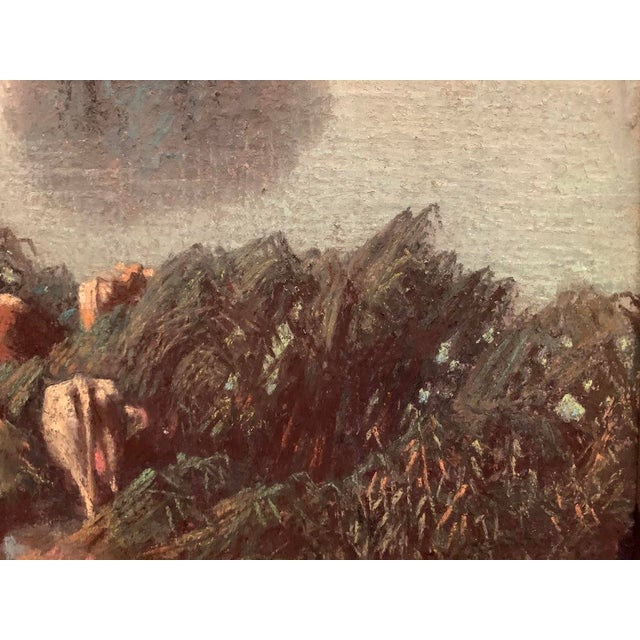 W Wintz, Landscape, 1854, Pastel Drawing, Framed For Sale - Image 9 of 18