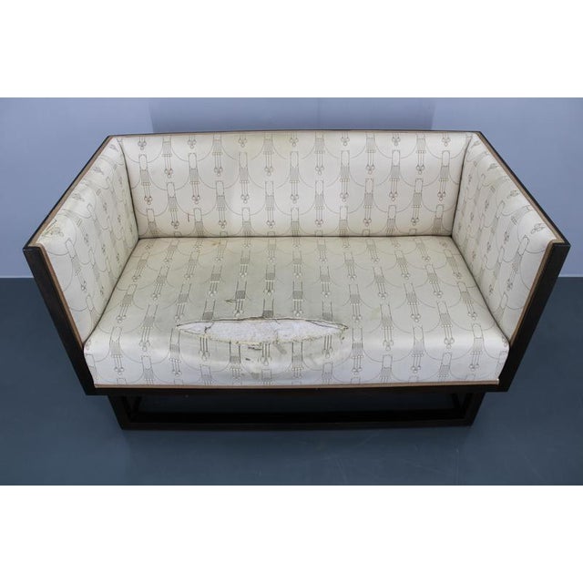 Cabinet Sofa attributed to Josef Hoffmann for Wittmann, Austria, 1980 For Sale - Image 9 of 18