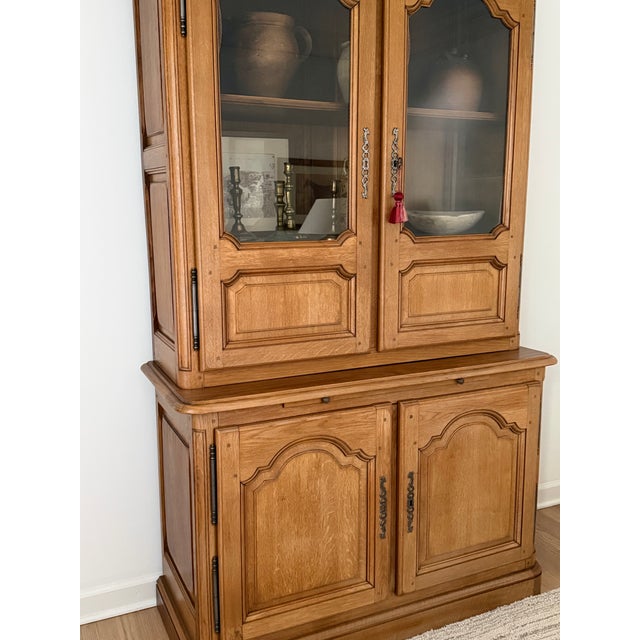 Early 20th Century French Oak Double Corps For Sale - Image 4 of 11